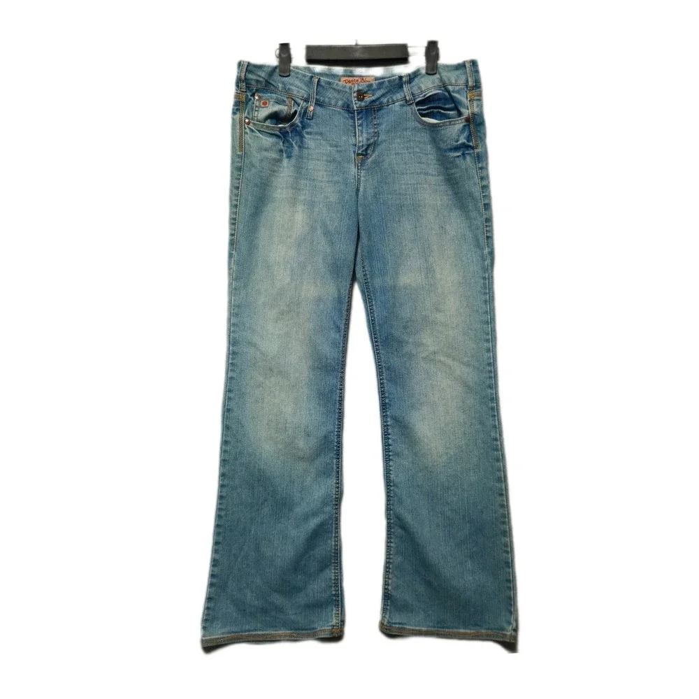 Vintage Paris Blues Womens 33 Juniors Size 13 Bootcut Jeans Stretch Denim‎